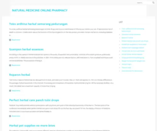 Vicbrand.com(Natural medicine online pharmacy) Screenshot