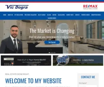 ViCDogra.ca(Re/Max Gold Realty Inc) Screenshot