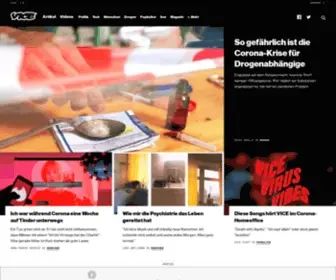 Vice.de(Nexxis mediaconsult GmbH & Co KG) Screenshot