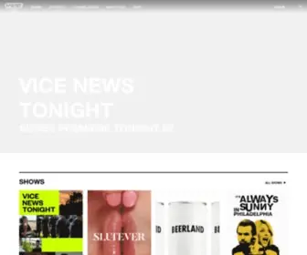 Viceland.com(VICE) Screenshot