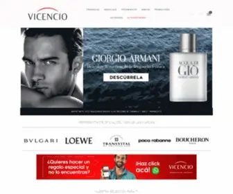 Vicencioperfumerias.cl(Tienda Vicencio Perfumerias) Screenshot