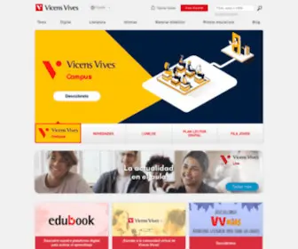Vicensvives.com(Vicens Vives) Screenshot