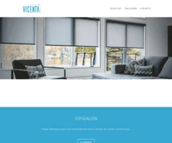 Vicenta.com.ar(Cortinas Roller Vicenta) Screenshot