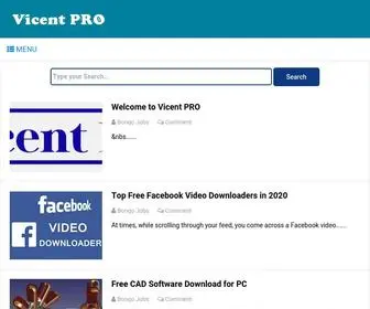 Vicentpro.com(Vicent PRO) Screenshot