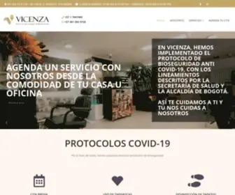 Vicenzaimagen.com(Centro de Imagen y Bienestar) Screenshot