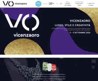 Vicenzaoro.com(17/22 Gennaio 2020) Screenshot