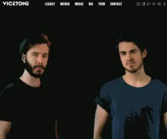 Vicetone.com(Vicetone Official Site) Screenshot