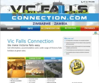 VicFallsconnection.com(Vic Falls Connection) Screenshot