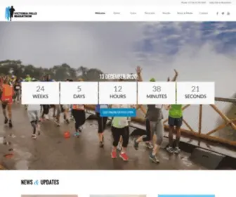VicFallsmarathon.com(Full marathon) Screenshot