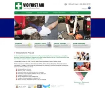 VicFirstaid.com(Vic First Aid) Screenshot