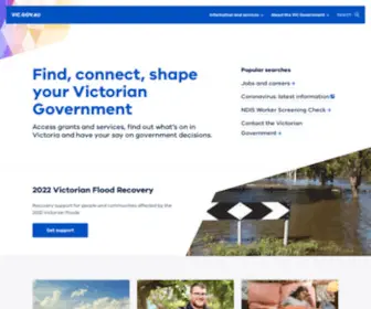 Vic.gov.au(The Children's Court of Victoria) Screenshot