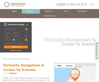 Vichayito.com(Aranwa Hotels Resorts & Spa ES) Screenshot