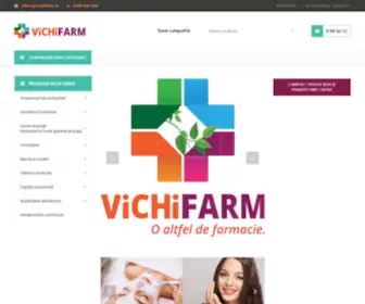 Vichifarm.ro(Farmacia Vichi Farm) Screenshot