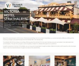 Vichotelstrath.com.au(Adelaide Hills Pub) Screenshot