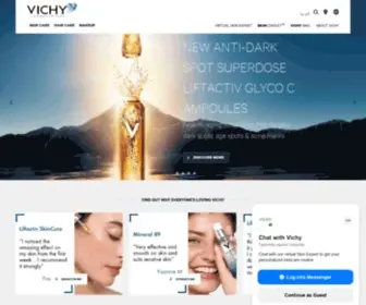 Vichy-ME.com(Vichy Laboratoires) Screenshot