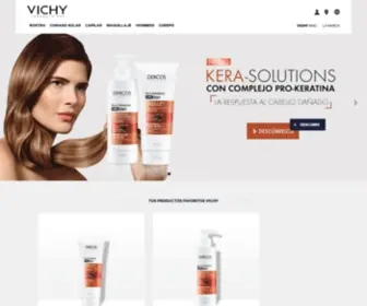 Vichy.cl(Descubre los productos de belleza de Vichy) Screenshot