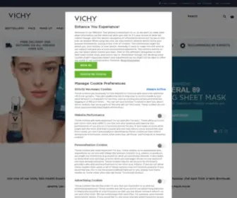 Vichy.co.uk(Skincare & Makeup Products For All Skin Types) Screenshot