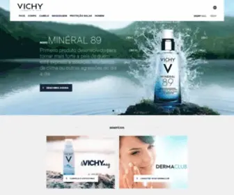 Vichy.com.br(Encontre aqui produtos Vichy e conheça a marca) Screenshot