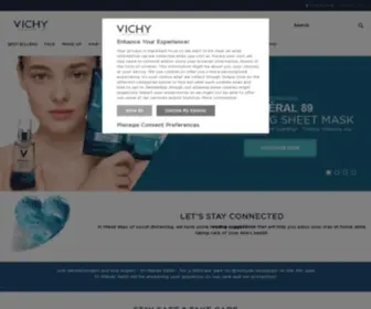 Vichy.ie(Skincare & Makeup Products For All Skin Types) Screenshot