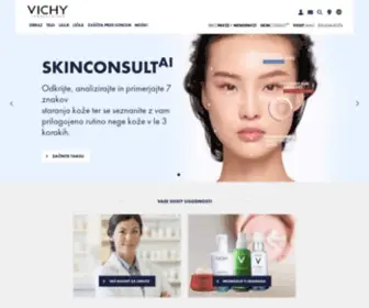 Vichy.si(Laboratoriji Vichy) Screenshot