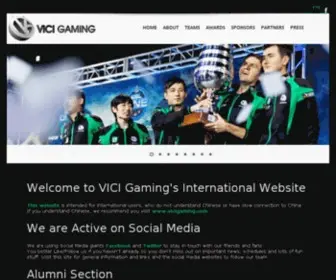 Vicigaming.org(VICI Gaming) Screenshot