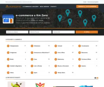 Vicinissimo.com(Elenco siti e commerce shopping negozi online directory lista ecommerce elenco e) Screenshot