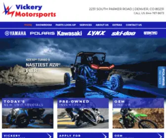 Vickerymotorsports.com(New & Used Motorsports Vehicles for Sale) Screenshot