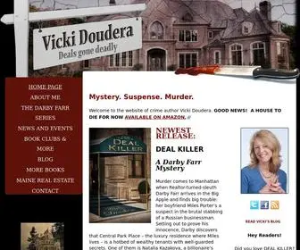 Vickidoudera.com(Vicki Doudera) Screenshot