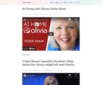 Vickieshaw.com(Vickie Shaw) Screenshot