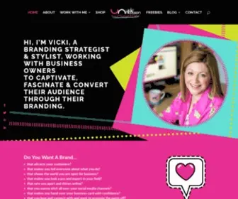 Vickinicolson.com(Vicki Nicolson) Screenshot