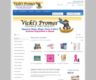 Vickispromos.com(Vicki's Promos) Screenshot