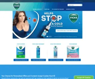 Vicks-Verkoudheid.nl(Vicks UK) Screenshot