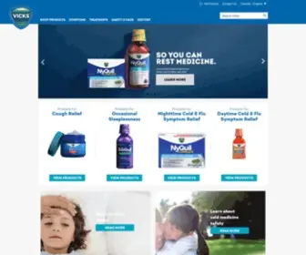 Vicks.ca(Cough Medicine) Screenshot