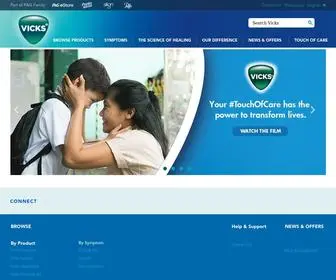 Vicks.com.ph(Cough & Cold Medicine) Screenshot