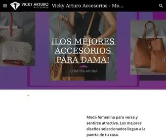 Vickyarturo.com(Vicky Arturo Accesorios) Screenshot