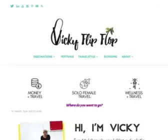 Vickyflipfloptravels.com(Travel Blogger with a Day Job) Screenshot