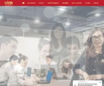 Vicogroup.vn(Thiết kế website chuyên nghiệp) Screenshot