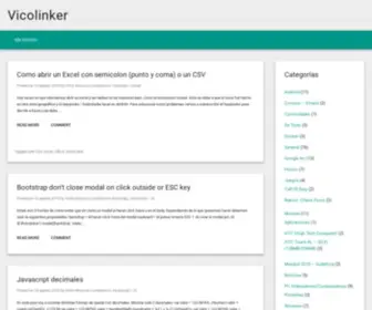Vicolinker.net(Android) Screenshot