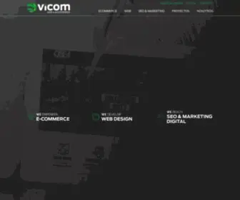 Vicom.mx(Soluciones Web a la medida) Screenshot