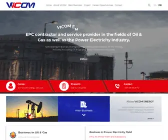 Vicomenergy.com(Vicom Energy Services Limited) Screenshot