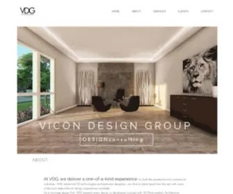 Vicondesigngroup.com(Design Firm) Screenshot