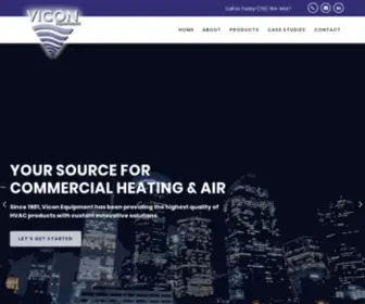 Viconequip.com(Vicon Equipment) Screenshot