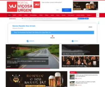 Vicosaurgente.com.br(VIÇOSA URGENTE) Screenshot