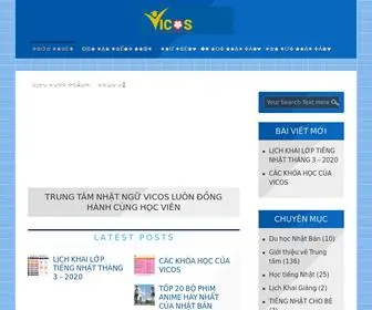 Vicosvietnam.com(Nhật ngữ VICOS) Screenshot