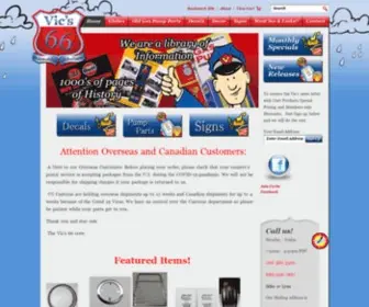 Vics66.com(Vic's 66) Screenshot