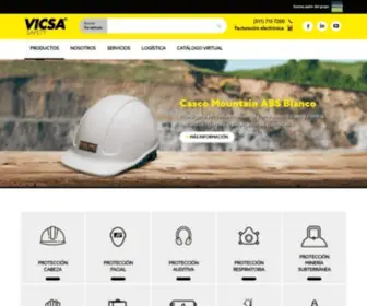 Vicsasafety.com.pe(Inicio) Screenshot