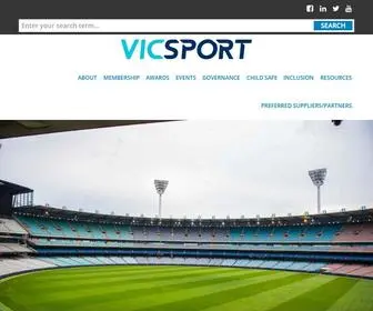 Vicsport.com.au(Vicsport) Screenshot