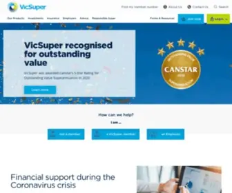 Vicsuper.com.au(Profit To Member Super Fund) Screenshot