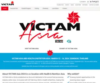Victamasia.com(VICTAM ASIA) Screenshot