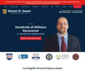 Victimslawyer.com(Los Angeles Personal Injury Lawyer) Screenshot